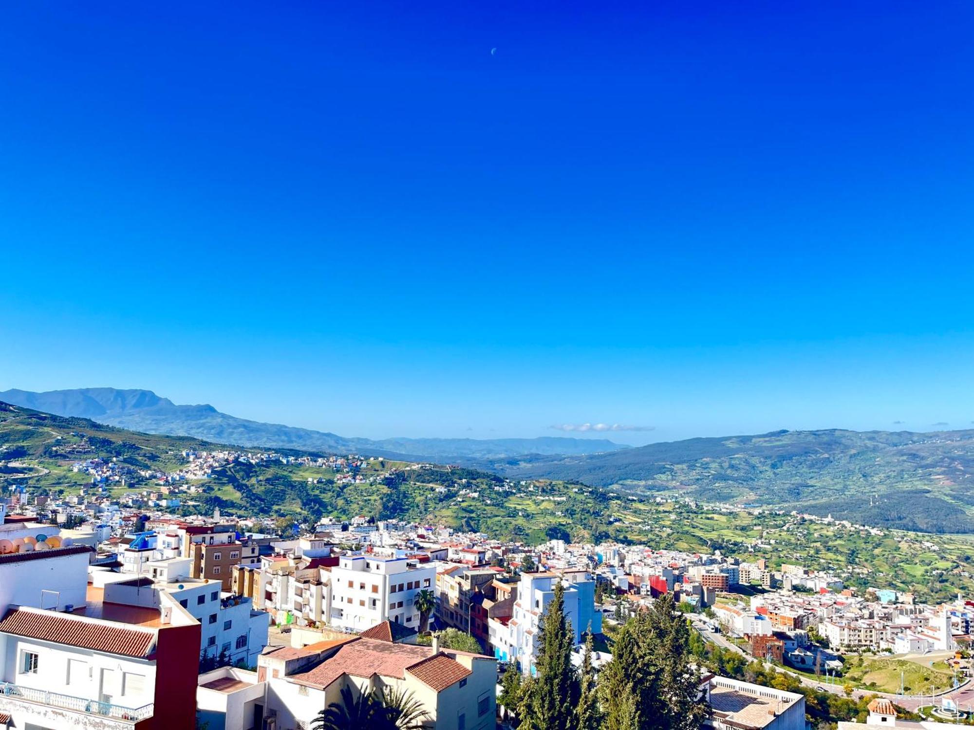Chaouen Blue Pearl Apartment Чефчауен Екстериор снимка